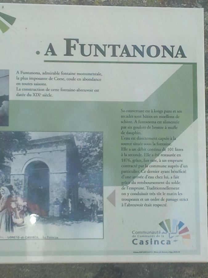 Gite La Fontaine Corse Loreto-di-Casinca Εξωτερικό φωτογραφία